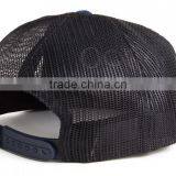 Custom Corduroy Blank Cap Navy Corduroy Flat Brim Snapback Trucker Cap thumbnail-3