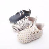 2017 Kid Shoe Soft Leather Oxford Shoes Printing for Baby Toddler Shoes thumbnail-1