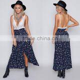 Hottest Gypsy Lady Clothing Boho Chic Latest Printed Wrap Maxi Skirt thumbnail-6