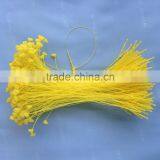 9 Inch PP Yellow Loop Lock Pins for Garments