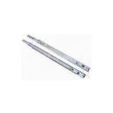 Kitchen Cabinet Metal Drawer Slides Telescopic Clear Zinc 23 Inch thumbnail-1
