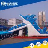 hot selling outdoor inflatable water slide, inflatable slide