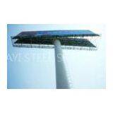 Comercial Street Unipole Billboard Structure V Shape / Display Advertising Board