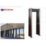 Walk Through Metal Detector Gate With Six Detection Zone for Convention Centers Security