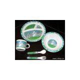 5 Pcs Melamine Kids Dinner Set thumbnail-1