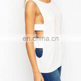 2016 Latest Women Sexy White Tank Top thumbnail-3