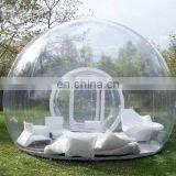 Inflatable clear/transparent bubble tent with customized size for sale