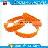 2016 Custom Embossed Logo Rubber Wrist Bands thumbnail-5