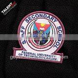 Wholesale Custom Private Woven Logo Badge for School Uniform thumbnail-3