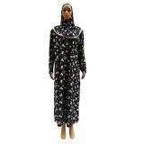 High Quality Middle East Prayer Clothes Muslim Women Abaya Prayer Dress Wholesale With Cheap Price thumbnail-3