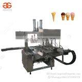 Factory Supply Sweet Waffle Mould Cone Making Machine Full Automatic Ice Cream Cone Wafer Product Line thumbnail-5