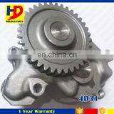 4D34 Diesel Excavator Oil Pump ME017484 6100-41400