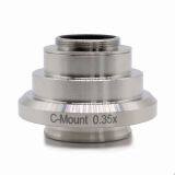 0.35X 0.55X 0.7X 1X Standard Reduction Relay Lens Microscope Camera C-mount Adapter for Leica Trinocular Microscope thumbnail-4