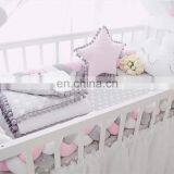 Stock Fashionable Handmade Knot Baby Nest Pillow Newborn Crib Bumper thumbnail-4