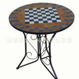 Outdoor Mosaic With Metal Table thumbnail-4
