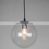 Потолочное светильник с висящим прозрачным стеклянным шаром для спальни thumbnail-3