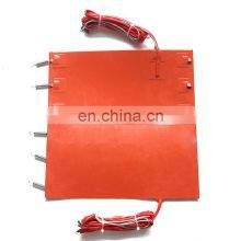 220 Volt 500w Industrial Silicone Rubber Heater Waterproof Flexible Heating Element thumbnail-3