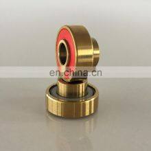 Skate board Gold Titanium Built-In Electric longboard Bearings, Electric Longboard  bearing