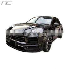 WD Style Body kit Front Bumper Side Skirts Wheel Eyebrow Rear Diffuser For Porsche Cayenne 9YA 2017-2021