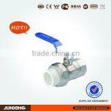 polypropylene PPR Pipes and Fittings single female threaded brass ball valve