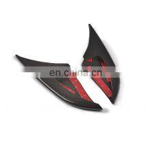 6pcs/set Carbon Fiber Fog Lamp Cover for Porsche Macan 2014 2015 thumbnail-5