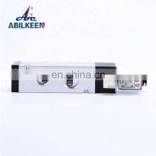 4V110-06 G1/8 Automatic G1/8 5/2 Way Internally Piloted Acting Type Single Electrical Control Air Solenoid Valve DC24V thumbnail-3