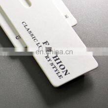 Hot Selling 250g Art Paper Die-cut Custom Printed High Quality Clothing HangTag With Your Logo thumbnail-4