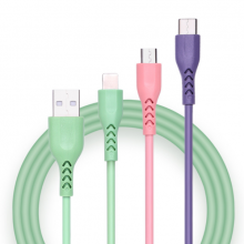 ALCB03 кабель для данных 3 в 1, usb-кабель длиной 1,2 м