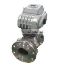 CTB-005 110 Volt Dn50 Electric Motorized 3 pc Stainless Steel PVC Ball Valve With Actuator