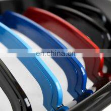 E60 ABS Material Front Grill for BMW M Color Single Slat Line Grille for BMW 5 Series E60 E61 2004-2009 thumbnail-4