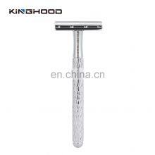 Custom Aluminum High Quality Double Edge Stainless Steel Safety Razors thumbnail-3