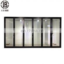 Customized Folding Door Aluminum Glass Door Price Bi-folding Aluminum Doors
