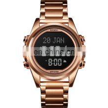 Luxury Men Watch Skmei 1667 Qibla Manufacture Company Wholesale Waterproof Wristwatch thumbnail-4