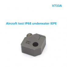 V733A Tri-axial Accelerometer for Flight Test Application, IP68 IEPE Vibration Sensor
