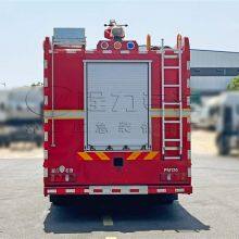 Export 6 Square Water Tank Fire Truck Dongfeng Export Water Tank Fire Truck Fully Functional Support Customization thumbnail-2