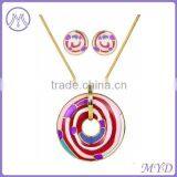Fashion Jewelry Set Copper Enamel Jewelry thumbnail-6