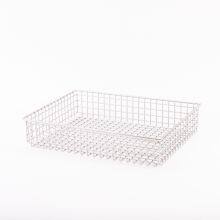 Durable 304 Stainless Steel Woven Wire Mesh Storage Basket for Industry thumbnail-2