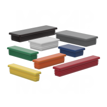 100X50 1X2 Plastic End Cap Plug for Steel Tube thumbnail-6