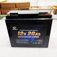 Melasta Deep Cycle 12v20ah Rechargeable Lead Acid Replacement Battery 12v 20ah Batteries for Electric Scooter thumbnail-2