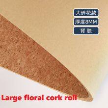 Large Floral Cork Mat