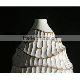 Minimalist Modern Creative Crafts Resin Threaded Plug Vases Resin Vases Flower Garden Decoration thumbnail-3