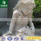 Garden Angel Decoration Stone Carving and Sculpture thumbnail-2