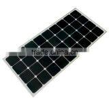 2016 Glass Laminated 12V 120W Sunpower Solar Panel With CE ROHS