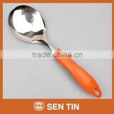 KU-A01TPR Stainless Steel Rice Spoon With PP & TPR Handle Kitchen Tool thumbnail-2