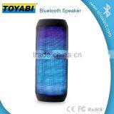 LED Flashing Speaker Wireless Bluetooth Boombox Stereo Speaker Portable For Smart Phones Tablet PC