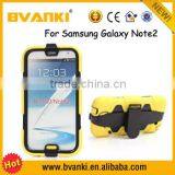 Accessories Handphone New 2016 Superman Phone Case For Samsung Galaxy Note 2 N7100 Repair Parts,PC TPU Metal Phone Case