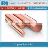 Best Kind of Copper Round Bar for Sale by Wonderful Dealer at Considerable Rate