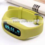 Bluetooth Earphone Type Dismountable Smart Bracelet With OLED Display