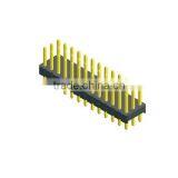 2.54mm Pitch 10pin Male Connector Triple Rows DIP
