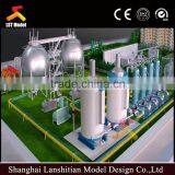 Top Quality 1/2000 Scale Industrial Plant Planning Model Maker